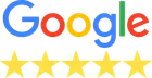Calificación 5 estrellas en Google