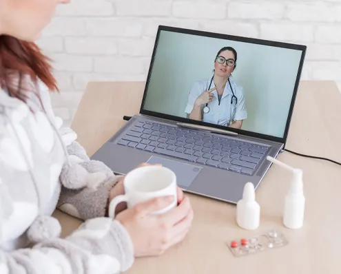Consulta médica a distancia